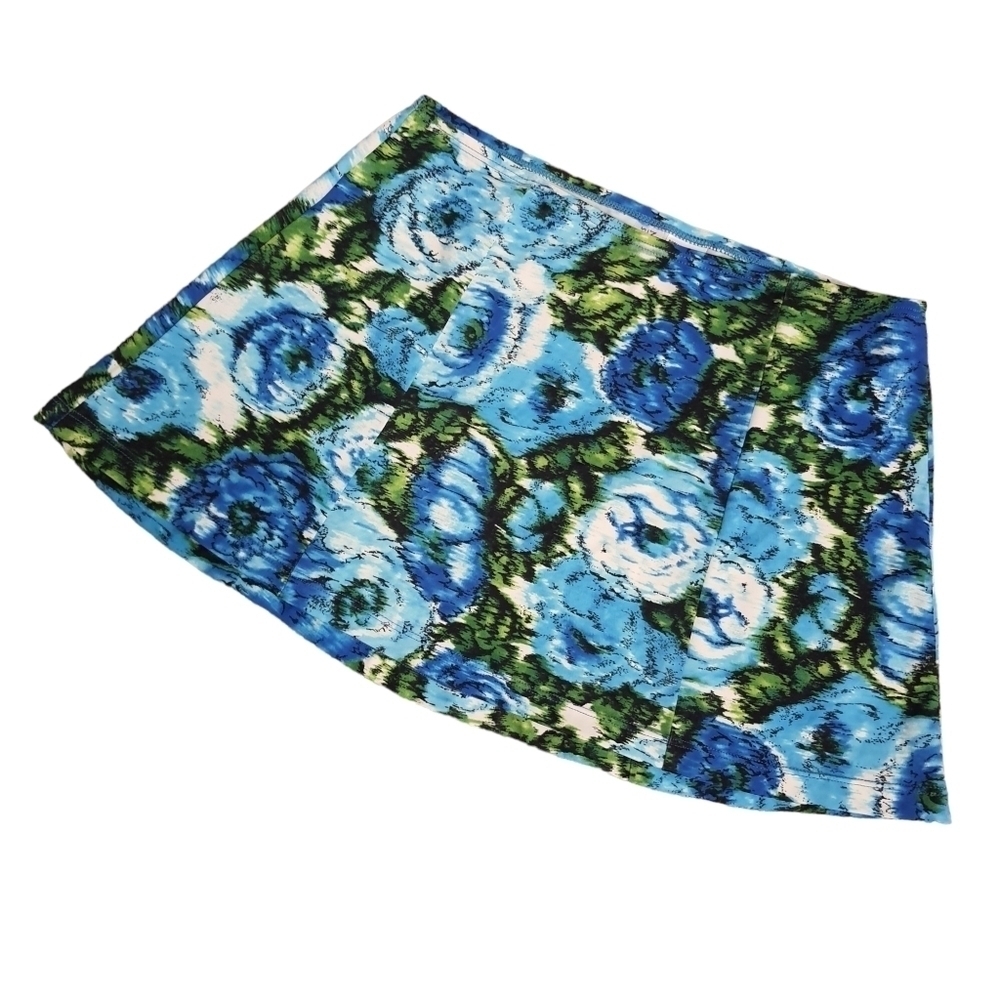 Newport News Swim Skirt Floral Print Size 6 Style# 02049